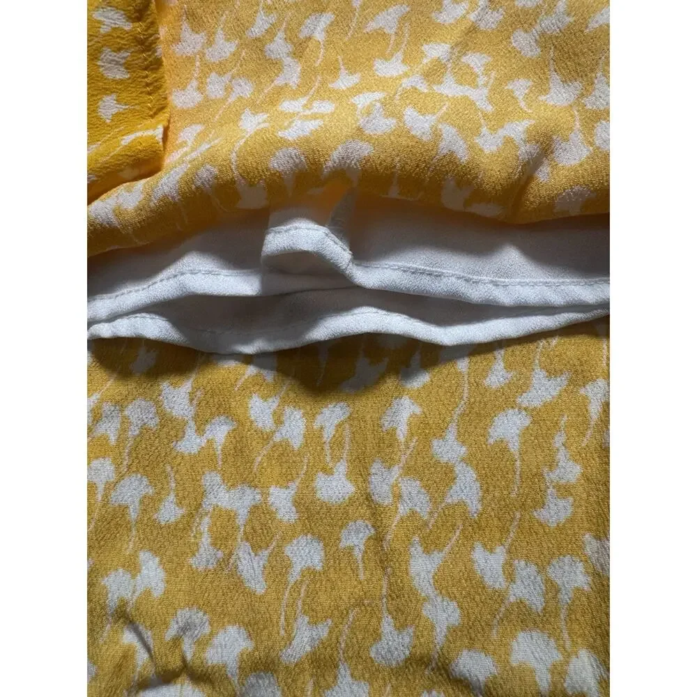 Diane von Furstenberg Target Girls Yellow Smocked Tie Strap Dress 18M